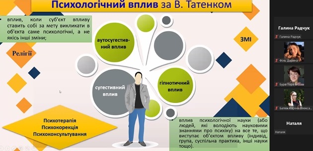 Визначення психологічного впливу